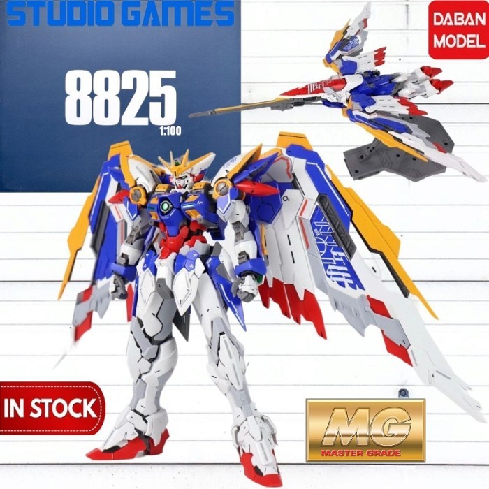 DABAN 8825 MG 1/100 Wing Zero Endless Waltz High Resolution Plamo - EW HiRM Plastic Model Kit