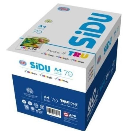 

BEBAS ONGKIR - [Grab/Gojek] Kertas Fotocopy Print HVS A4 70g Sinar Dunia SIDU Box Dus