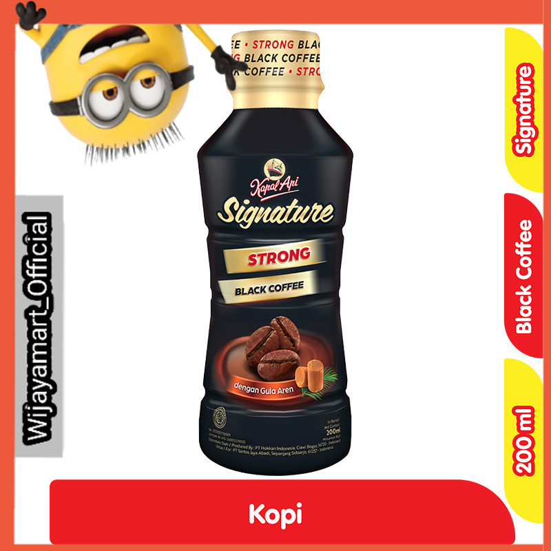 

Kapal Api Signature Strong Kopi Hitam Pet 200 ml