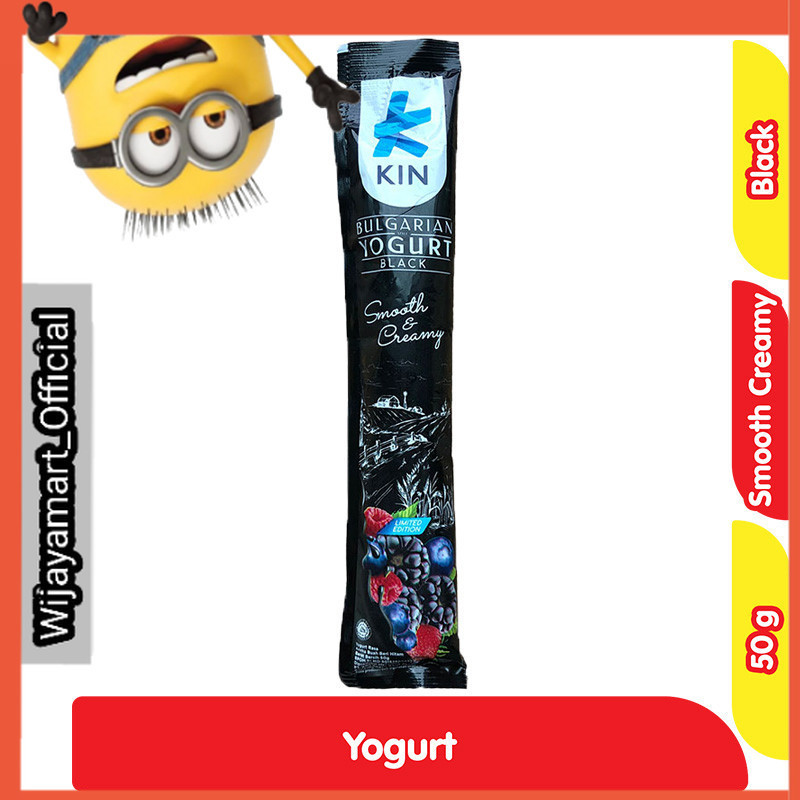 

Kin Bulgarian Yogurt Black Smooth & Creamy 50 g