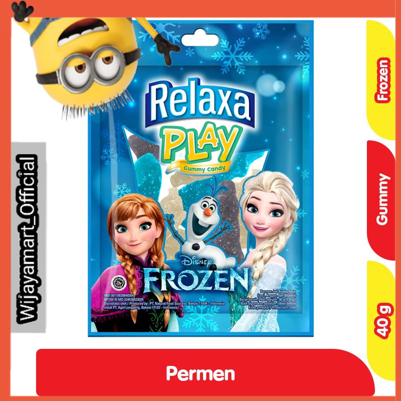 

Relaxa Play Permen Gummy Frozen 40 g