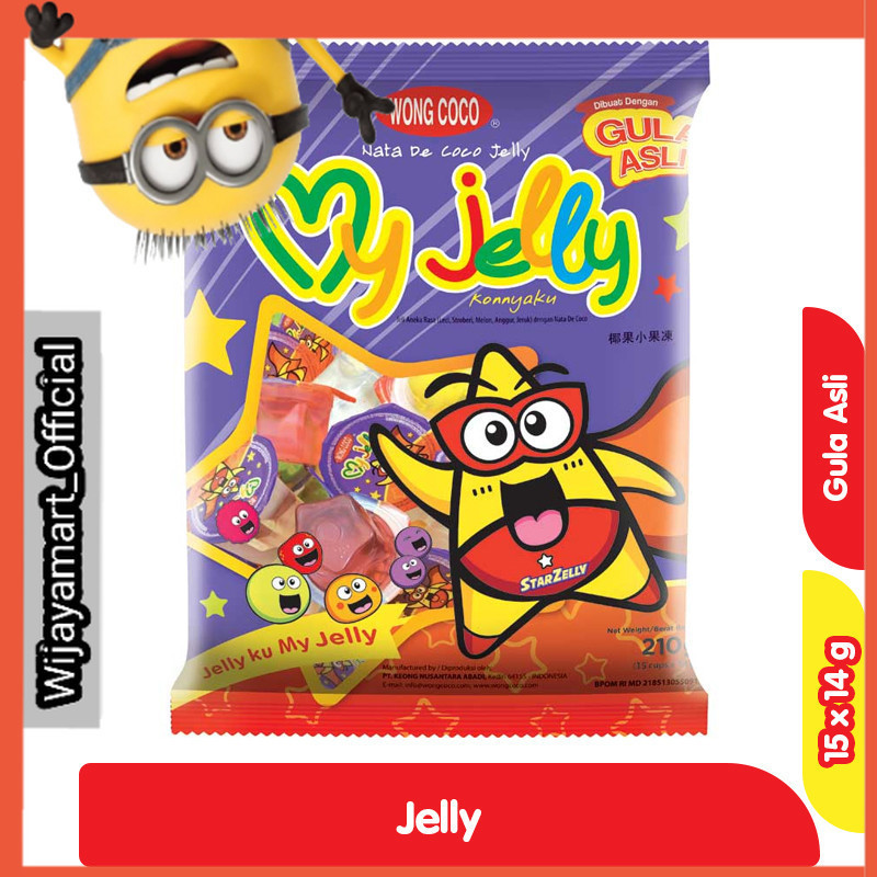 

WONG COCO My Jelly Assorted 15 x 14 g