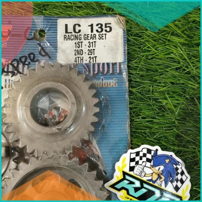 GIGI RASIO JUPITER MX 135 4SPEED MERK CMS  140BZ4 sparepart