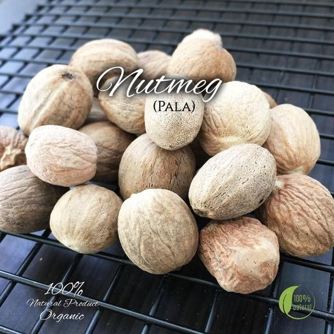 

terbaru biji pala / pala / pala bulat / nutmeg / biji pala bulat ori - 1.000gr
