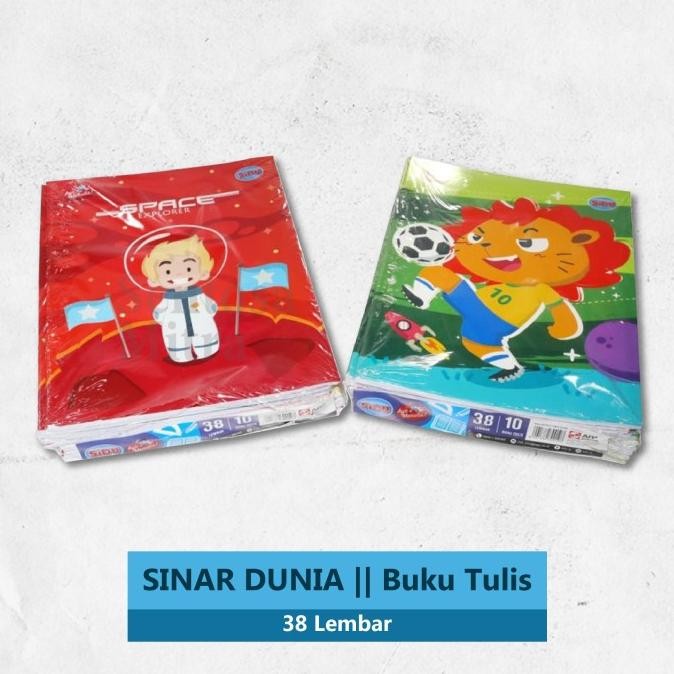 

Sale Buku Tulis Sinar Dunia 38 Lembar