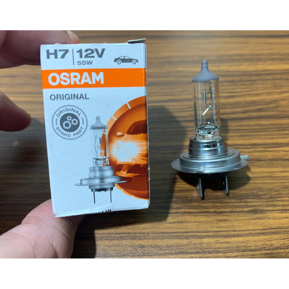 Bohlam lampu depan mobil BMW X1 / X3 07'-12' H7 12v 55w Osram ORI