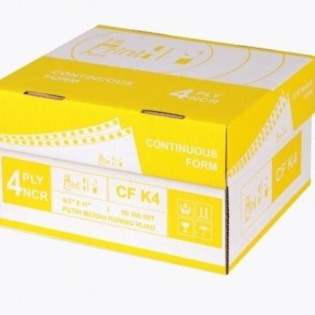 

TERLARIS - CONTINUOUS FORM 9,5 x 11/2 4 PLY PRS Hi Print ( isi 500 sheets)