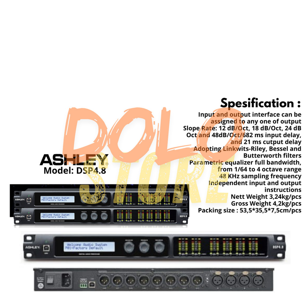 ORIGINAL DLMS ASHLEY DSP 4.8