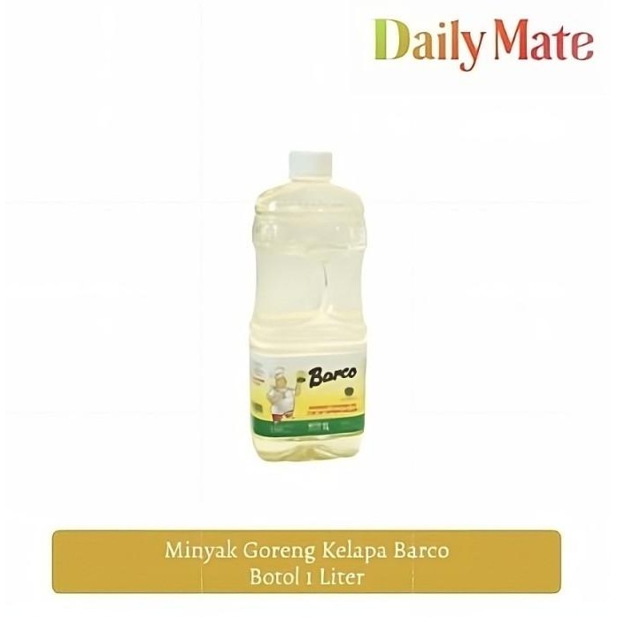 

NEW!!! Barco Minyak Goreng Kelapa Botol 1 Liter LA