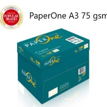 

[Grab/Gojek] Termurah! Kertas Copy HVS A3 70 / 80 g PaperOne / Box Dus