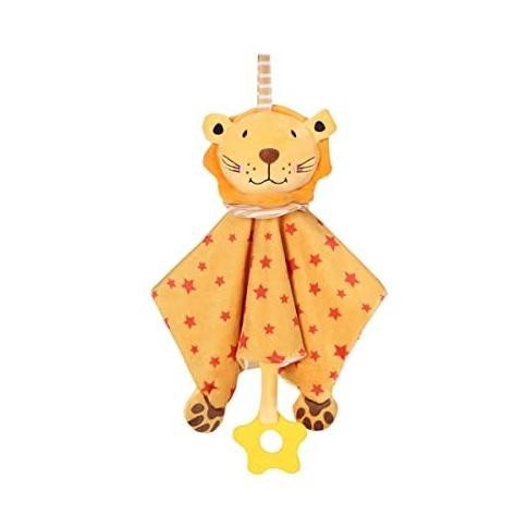 Yellow Lion Little Security Blanket for Baby