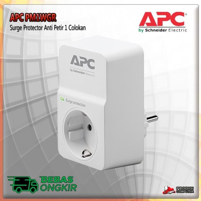 TERMURAH - APC Surge Protector APC PM1WGR PM1W-GR Colokan Anti Petir