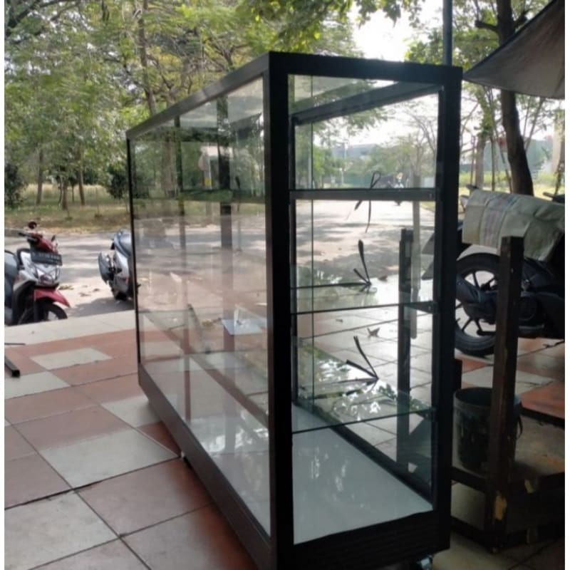 Etalase 1,5 Meter | Etalase 1 Meter | Etalase 120 cm | Etalase Display Produk | Etalase Penyimpanan 
