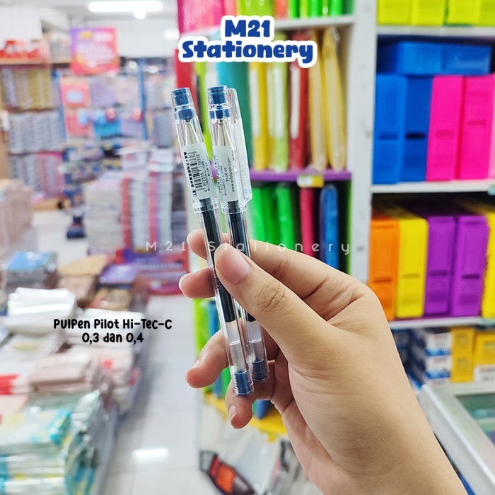 

Terbaru (1PCS) PULPEN PILOT HI TEC C 0,3 DAN 0,4 / PEN HITAM MERAH BIRU BOLPEN BOLPOIN NIB JARUM