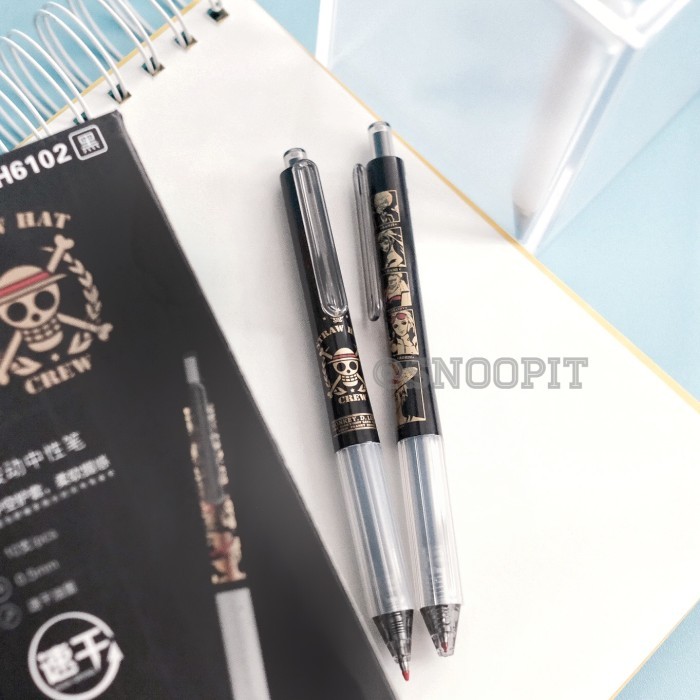 

Terbaru Pulpen Pena Pen Gel alat tulis kantor sekolah bolpen one piece anime 100% ori