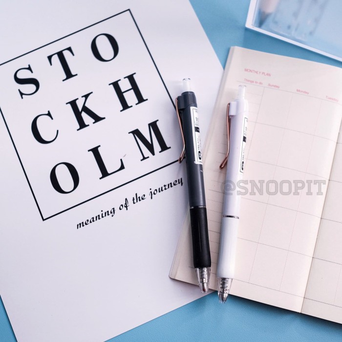 

Terbaru Pulpen Pena Pen Bolpen Ballpoint alat tulis kantor sekolah stationery 100% ori