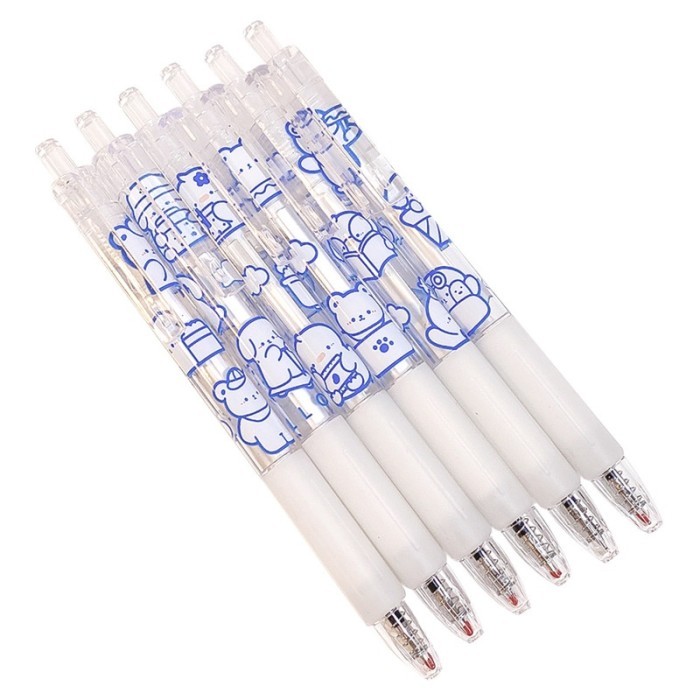 

Terbaru DBI Pulpen Lucu Aesthetic Motif Bear Pena Gel 0.5mm Warna Hitam Pen Tinta Gel Mekanik Ujung