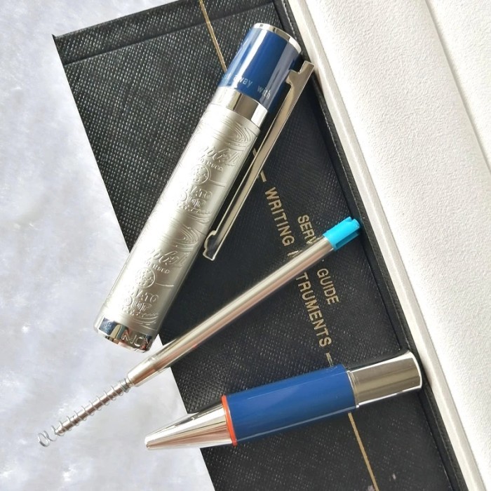 

Terbaru MB Ballpoint Pen Special Edition Andy Warhol Classic Embossed Barrel Write Smooth Luxury