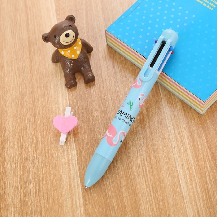 

Terbaru Pulpen Mekanik Flamingo Unicorn / Pulpen 6in1 / Colour Pen / Alat Tulis Sekolah dan Kantor