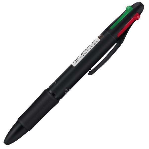 

Terbaru AN Deli 33390 Four-color In One 0.7mm Ballpoint Pen For Office 100% ori