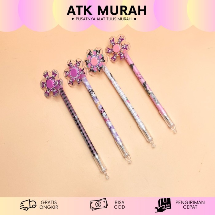 

Terbaru PULPEN GEL SPINNER KINCIR SANRIO PGK-1524 PENA IMUT KEKINIAN AESTHETIC COD TERMURAH ALAT