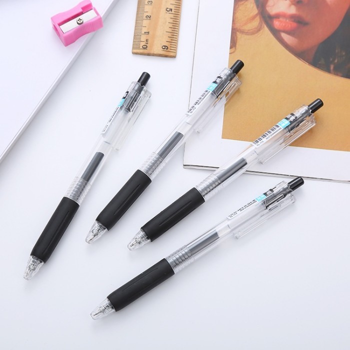 

Terbaru Pulpen Mekanik 0.5mm Gel Pen Pena Polos Mechanical Stationary Stationery Alat Tulis Sekolah
