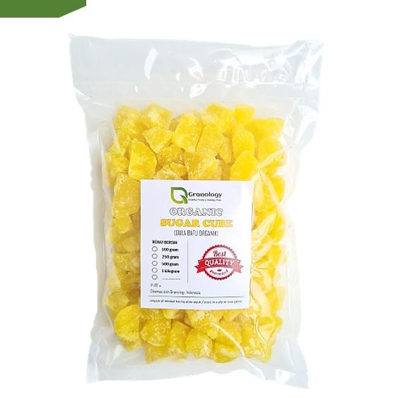 

Organic Yellow Sugar Cube / Gula Batu Kuning (1 Kilogram) By Granology