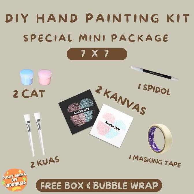 

Discount Diy Hand Painting 1 Set Canvas Board Couple | Kanvas Lukis Cap Tangan Best 2024