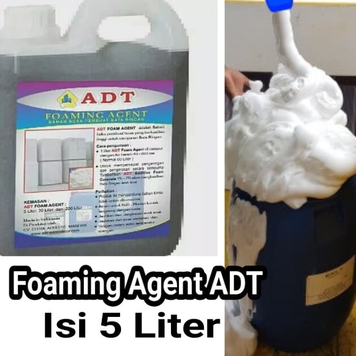 

Cairan Foaming Agent Pembuat Busa Bata Ringan ( Distributor Resmi ) Diskon
