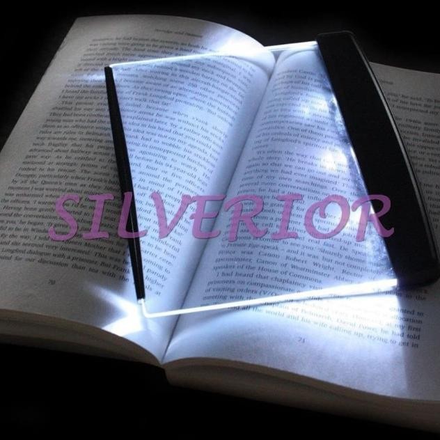 Papan Lampu Senter Baterai Alat Bantu Baca Membaca Buku