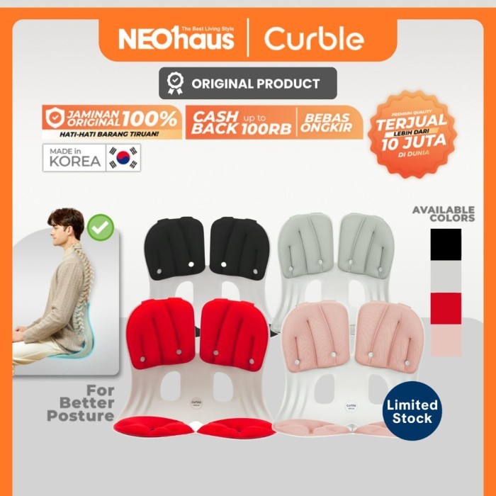 Termurah Curble Chair Grand - Kursi Penopang Badan Made In Korea