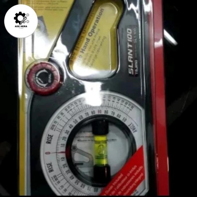 WATERPAS ALAT PENGUKUR SUDUT PUTAR 100 TAJIMA SLANT -100 0411T