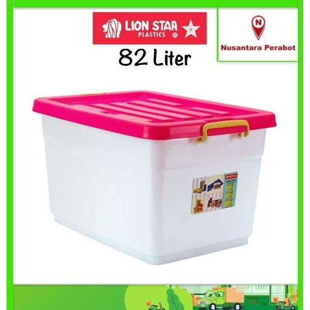 

TERMURAH - LION STAR VC-18 Wagon Container 82 Lt (Box Penyimpanan 82 Lt)