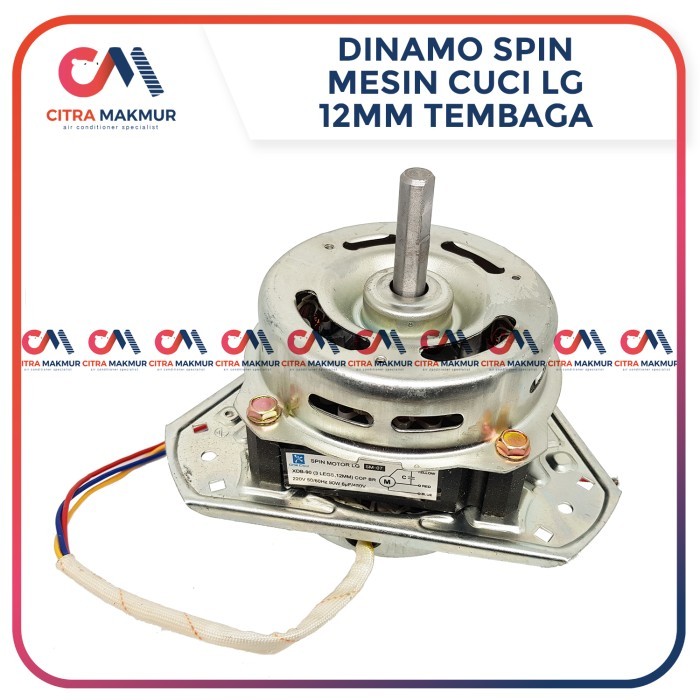 DINAMO PENGERING LG 10 14 KG TEMBAGA MESIN CUCI MERK MOTOR SPIN AS 12
