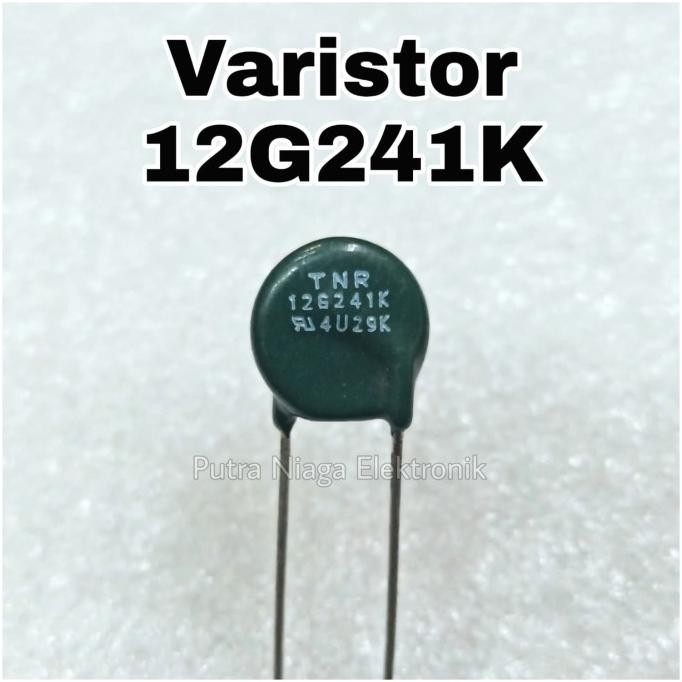 TNR 12G241K MOV Metal Oxide Varistor ZNR 150V AC / 200V DC putr4n Berkualitas
