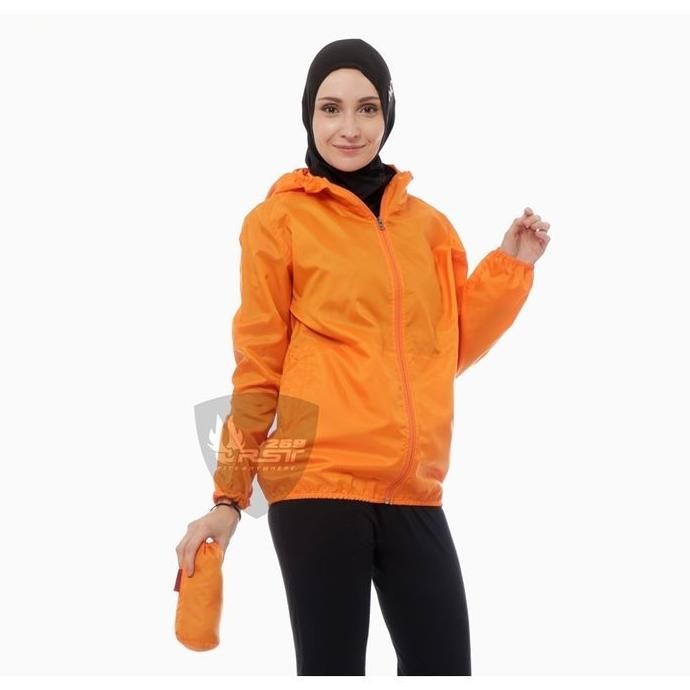 JAKET WANITA PARASUT JOGGING LARI SEPEDA ORIGINAL RST269