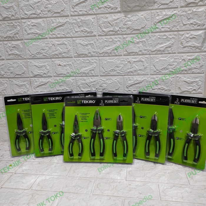 Paket Tang Tekiro Tang Kombinasi Lancip Potong Tekiro