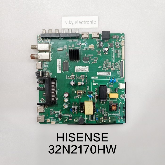 MAINBOARD TV HISENSE 32N2170HW MB MODUL MESIN TV HISENSE 32N2170HW