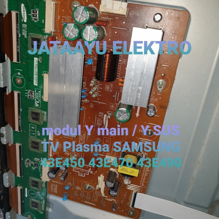 MODUL Y MAIN Y SUS TV PLASMA SAMSUNG 43E450 43E470 43E490
