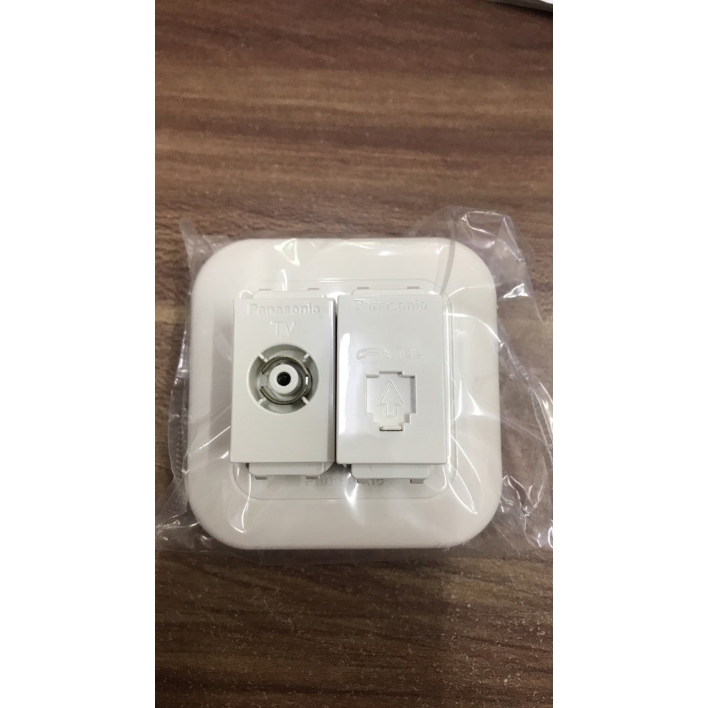 FRAME SERI ISI SAKLAR TELP + TV PANASONIC