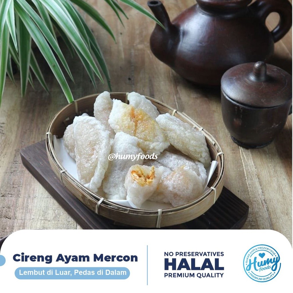 

CIRENG AYAM MERCON (10 pcs) homemade tanpa pengawet