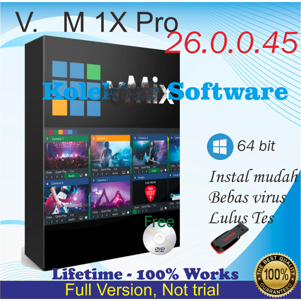 VMix - Full Version, Lifetime