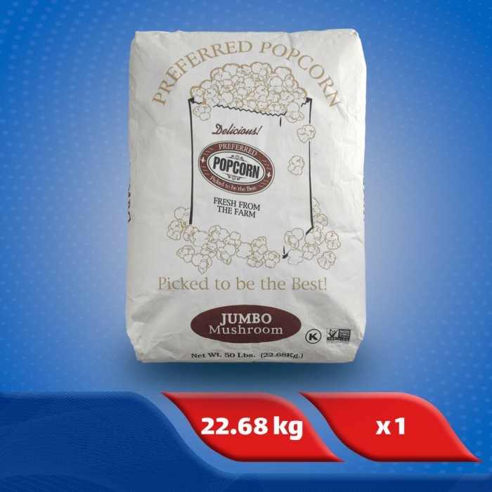 

Preferred Jumbo Mushroom Popcorn 22,68 Kg Terlaris