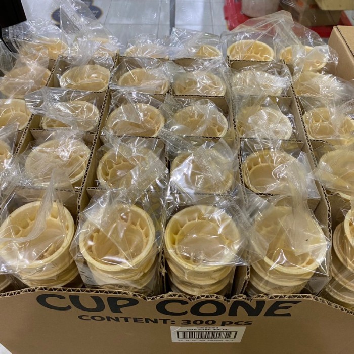 

Cone Es Krim Diamond Kue Es Krim 1 Carton Isi 30 Pack 300 Pcs Cone Terlaris