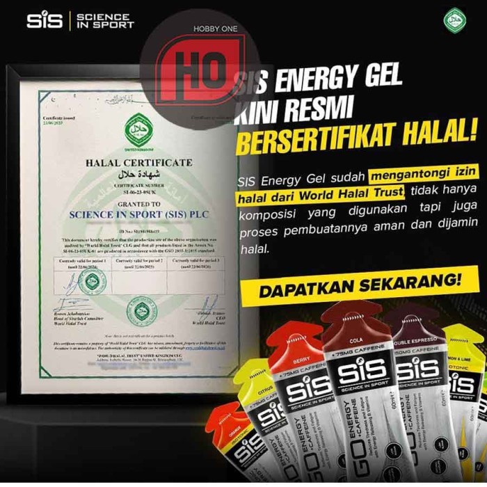 

Sis Go Isotonic Energy Caffeine Gel 60Ml Isi 30Pcs Barangbaru