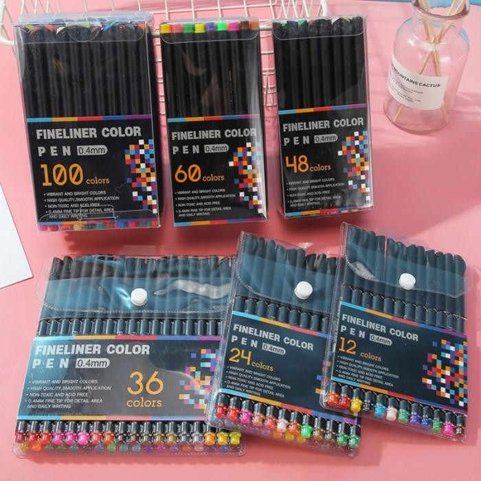 

Pulpen / Pena Warna / Spido Gambar / Fineliner Color Pen Set