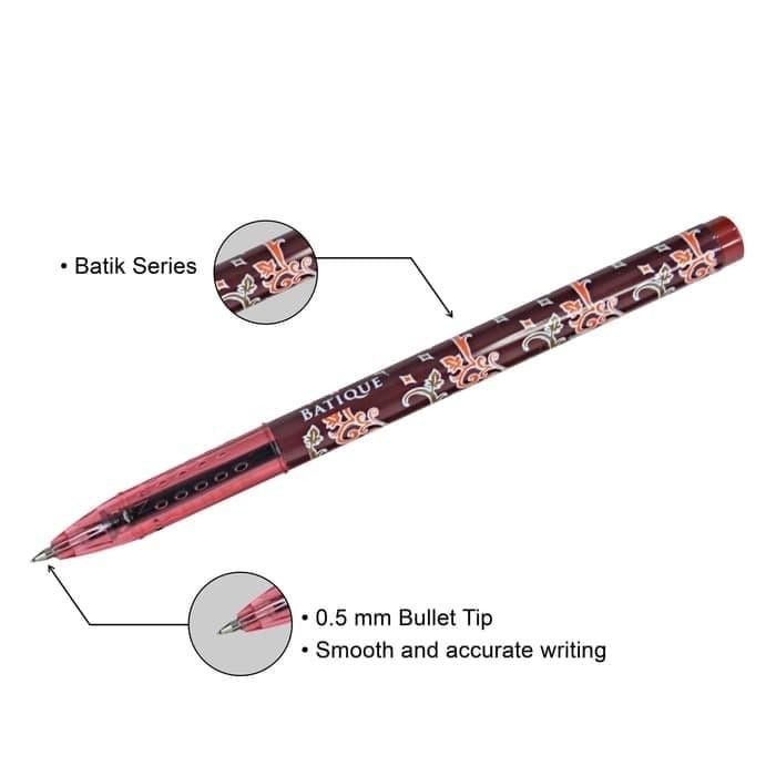 

Pulpen / Gel Pen Joyko Gp-181 Batique 0.5Mm / 1 Box 12 Pcs