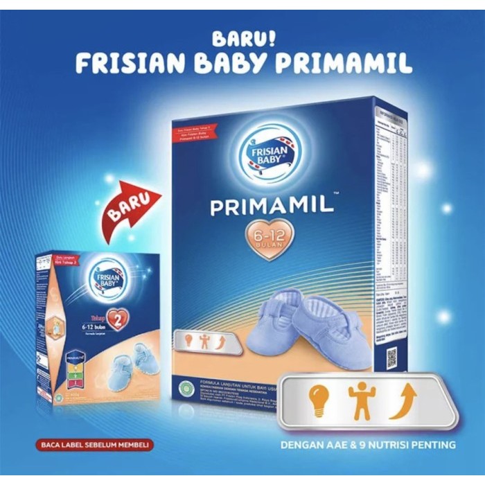 Frisian Baby Primamil 6-12 Bulan 800Gr