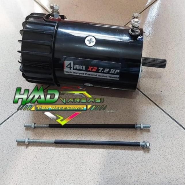 Dinamo Motor Winch 4Winch Model Warn 7,2Hp Original Dan Terpercaya