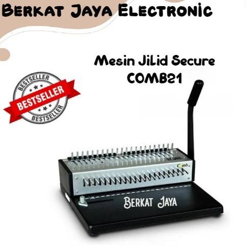

SECURE COMB 21 MESIN JILID / ALAT JILID PLASTIK / BINDING ORIGINAL DAN TERPERCAYA